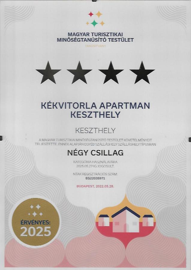 Kekvitorla Apartman เคสเท ภายนอก รูปภาพ